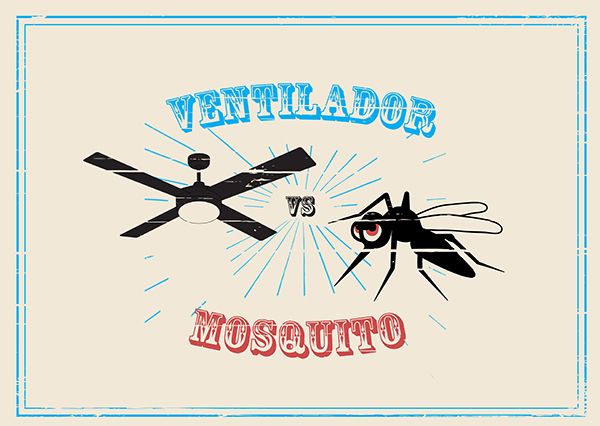 Комары против потолочных вентиляторов