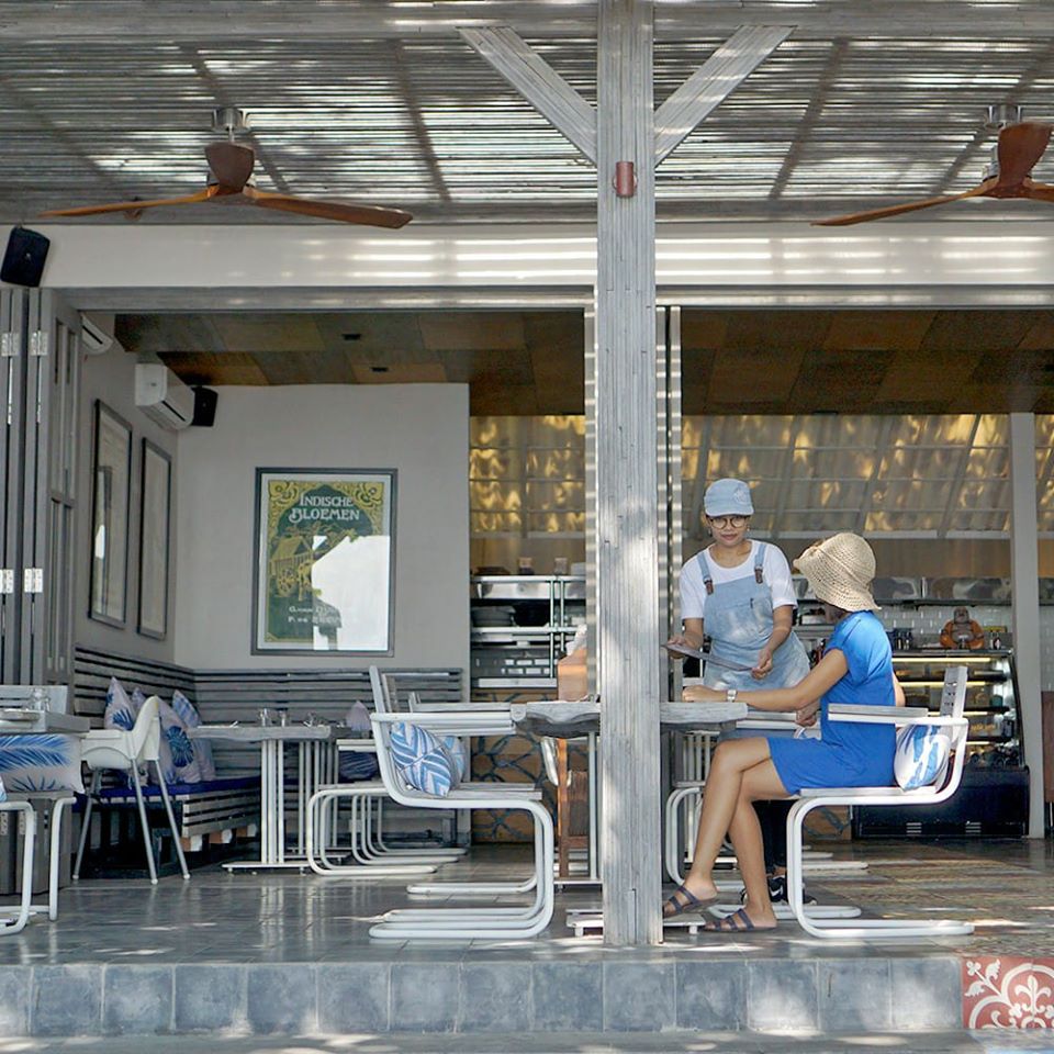 Потолочные вентиляторы LANTAU в ресторане Soul on the Beach