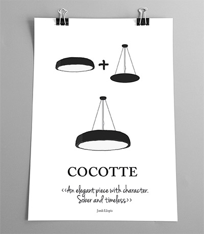 Светильник потолочный Cocotte