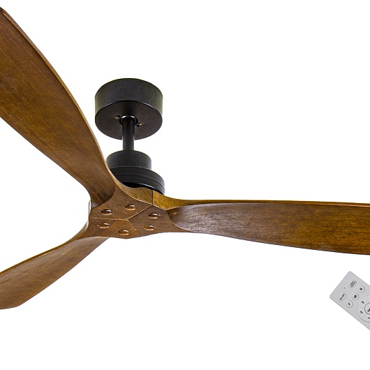 Потолочный вентилятор Bali Black Wood DC 33516DC