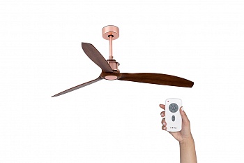 Потолочный вентилятор Just Fan Copper Wood DC 33399