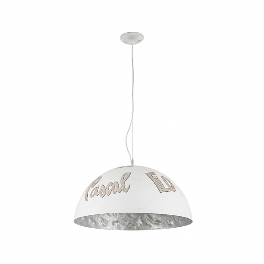 Подвесной светильник Faro Magma white+silver 28398