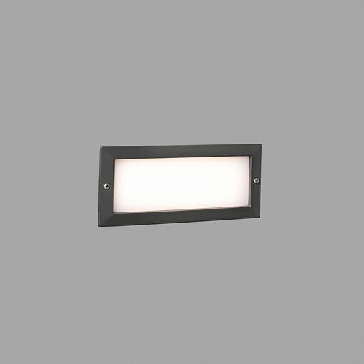 Встраиваемый уличный светильник Stripe dark grey 72092