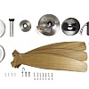 Люстра-вентилятор Tonic Wood L DC 33552DC