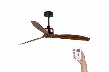 Потолочный вентилятор Copper Fan Black Wood DC 33451